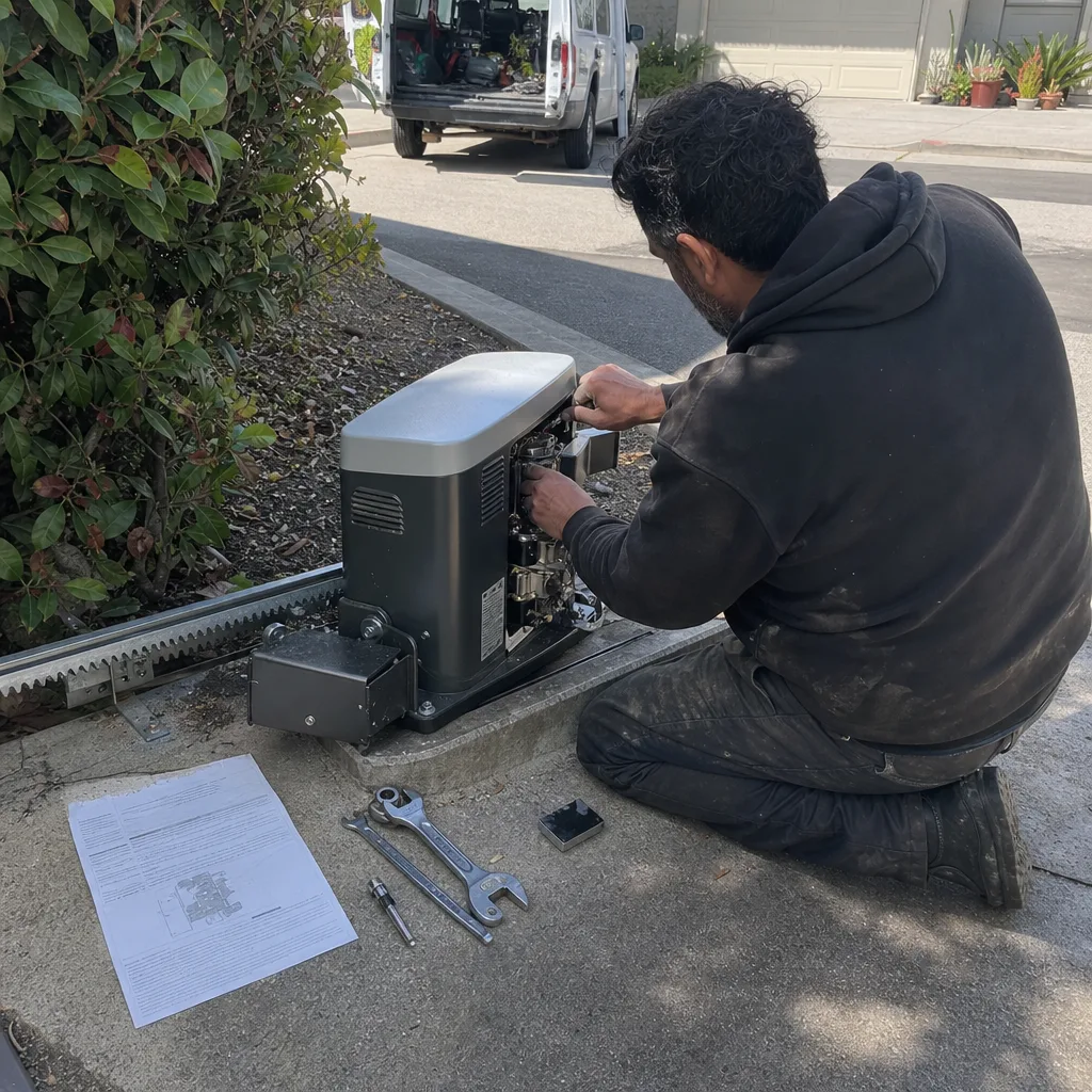 Sliding Gate Installation
