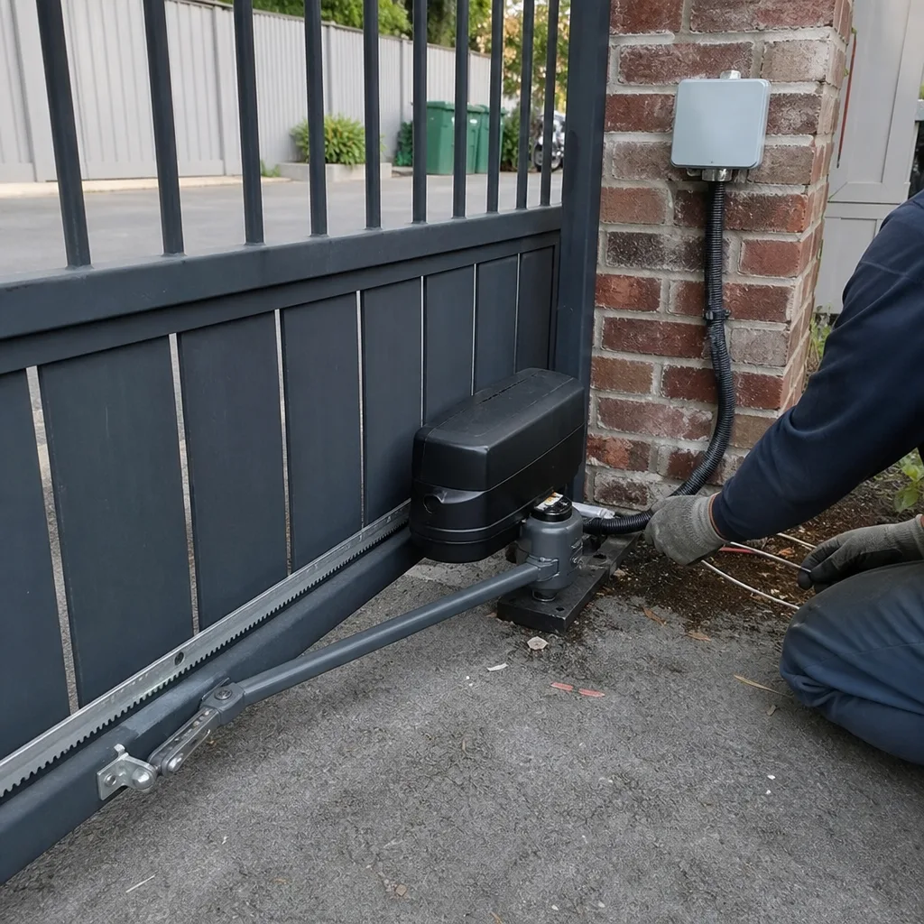 Pedestrian Gate Installation
